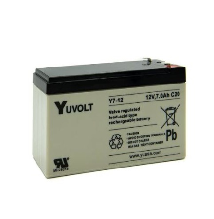 Yuasa NP7-12 12V 7Ah Sealed Lead Acid Rechargeable Battery